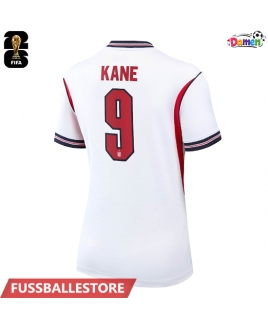 Günstige England Harry Kane #9 Heimtrikot Damen WM 2026 Kurzarm